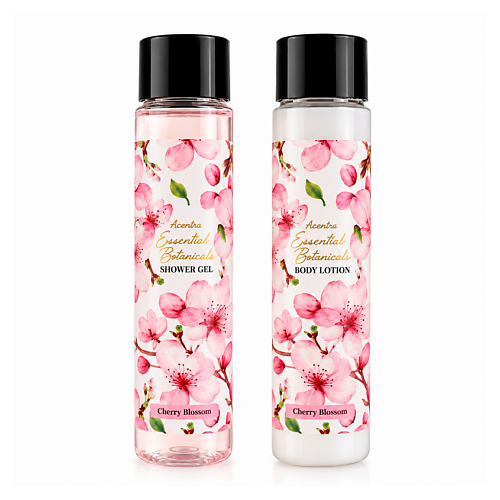Набор средств для ухода за телом ACCENTRA Набор для тела Essential Botanics Cherry Blossom