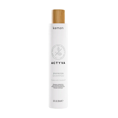Шампунь для волос KEMON Шампунь для волос ACTYVA PUREZZA SHAMPOO SN VELIAN 250ML - FOR FLAKY SCALP & DANDRUFF CONTROL