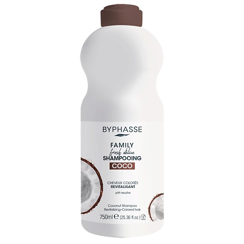 Кондиционер для волос BYPHASSE Кондиционер для волос FAMILY FRESH DELICE Кокос для окрашенных волос