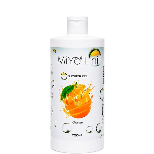 Гель для душа MIYO LINI Гель для душа с ароматом Апельсин