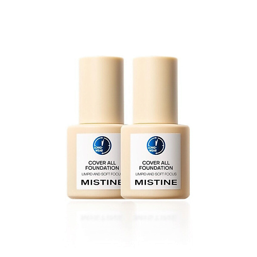 MISTINE Набор тональных кремов Cover All Foundation Limpid And Soft Focus