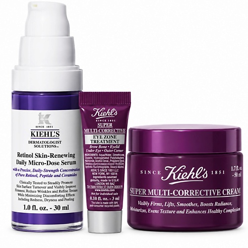 Набор средств для лица KIEHL'S Набор для ухода за лицом Anti-Aging Essentials
