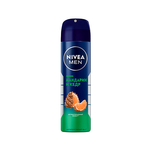 Дезодорант-спрей NIVEA Део-спрей MEN МАНДАРИН И КЕДР (антиперспирант)