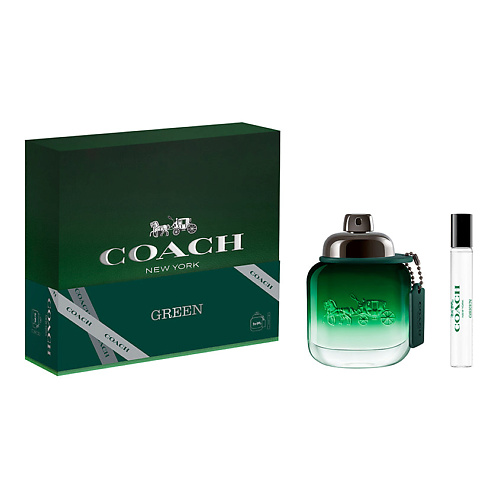 Набор парфюмерии COACH Набор парфюмерии GREEN SET (EDT 60ML +EDT 7,5ML)
