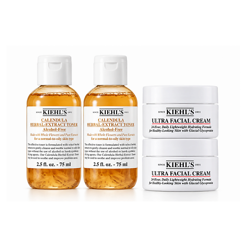 Набор средств для лица KIEHL'S Набор для ухода за лицом Calendula & Ultra Facial
