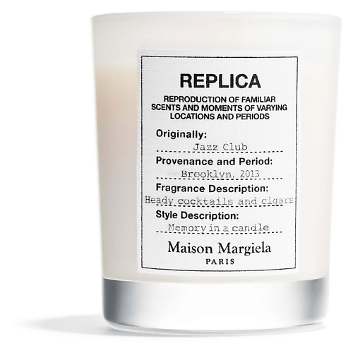 Фиксатор макияжа MAISON MARGIELA Ароматическая свеча Replica Jazz Club
