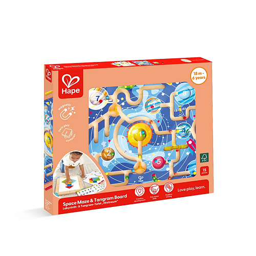 Игрушка HAPE Развивающая игрушка Лабиринт космос
