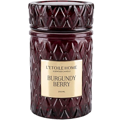 Свеча ароматическая LETOILE HOME Ароматическая свеча Ягода Бургунди Scented Candle