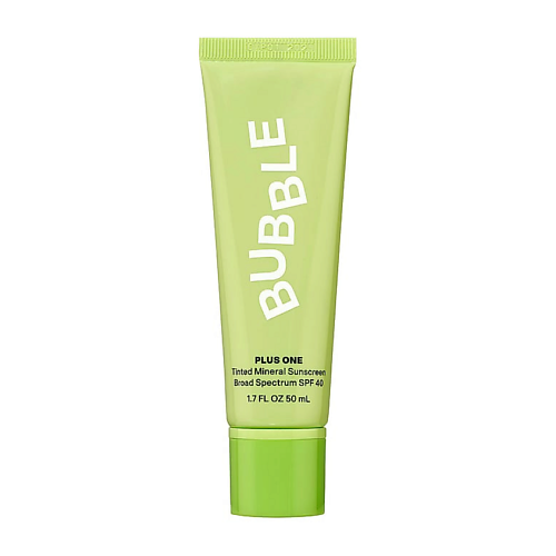 Солнцезащитный крем для лица BUBBLE SKINCARE Крем солнцезащитный тонирующий Plus One