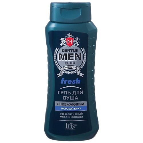Гель для душа IRIS COSMETIC Гель для душа FRESH освежающий Gentlemen Club
