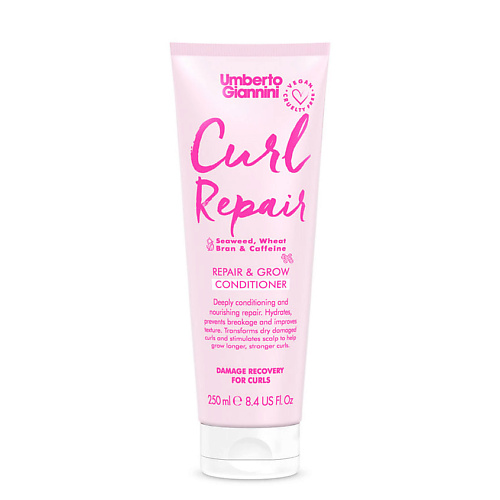 Кондиционер для волос UMBERTO GIANNINI Кондиционер для волос CURL REPAIR CONDITIONER 250ML