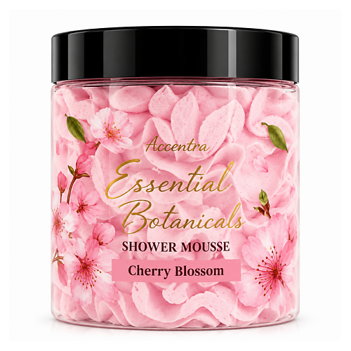 Гель для душа ACCENTRA Мусс для душа Essential Botanics Cherry Blossom