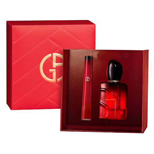Подарочный набор Sì Passione Eau de Parfum Intense+Lip Maestro