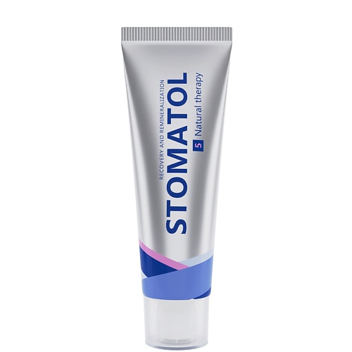 STOMATOL Natural Therapy зубная паста бережное отбеливание с гидролатом и гиалуроновой кислотой 30
