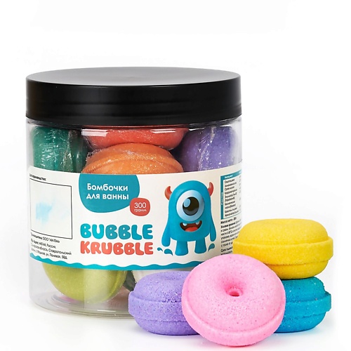 Бомбочка для ванны BUBBLEKRUBBLE БАББЛКРАББЛ Набор 12 мини бомбочек для ванны