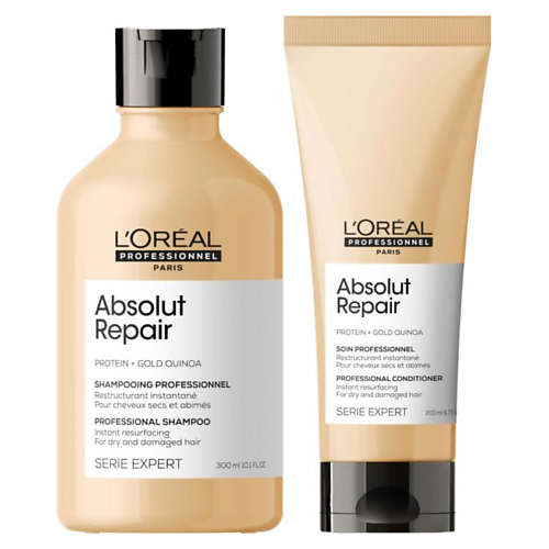 Набор для ухода за волосами L'OREAL PROFESSIONNEL Набор для повреждённых волос L'Oreal Professionnel Absolut Repair Gold