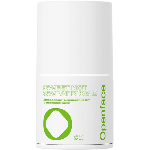 Дезодорант-ролик OPENFACE Дезодорант-антиперспирант с постбиотиками Sweet Not Sweat Biome