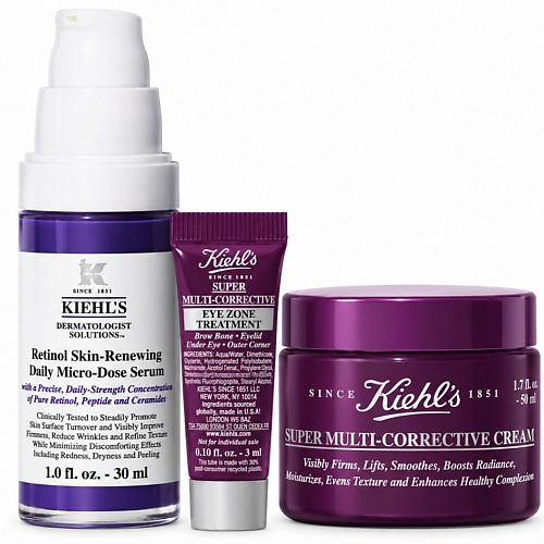 Набор средств для лица KIEHL'S Набор для ухода за лицом Anti-Aging Essentials