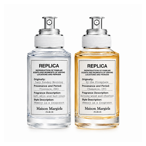 Набор парфюмерии MAISON MARGIELA Набор Replica Lazy Sunday Morning + By the Fireplace