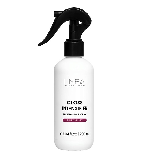 Спрей для ухода за волосами LIMBA COSMETICS Спрей-термозащита для блеска волос Gloss Intensifier Thermal Hair Spray