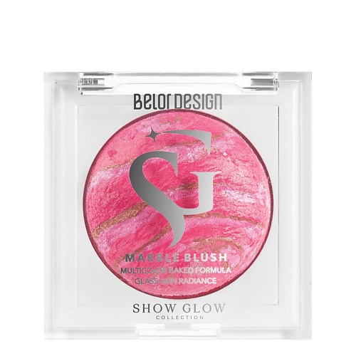 Румяна BELOR DESIGN Румяна мраморные Show Glow
