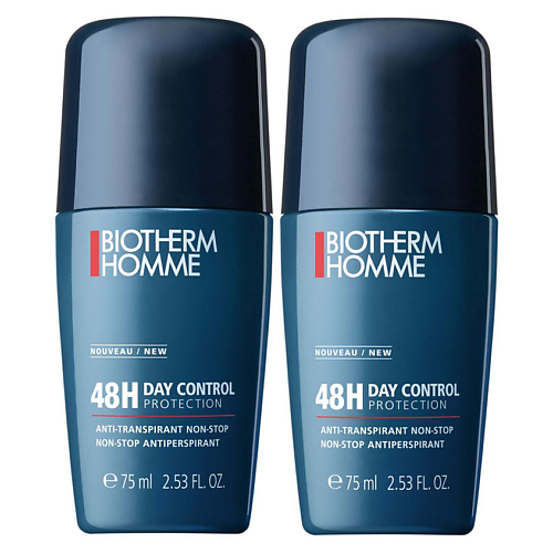 Парфюмированный дезодорант-ролик BIOTHERM Набор дезодорантов для тела Day Control Homme Roll-on