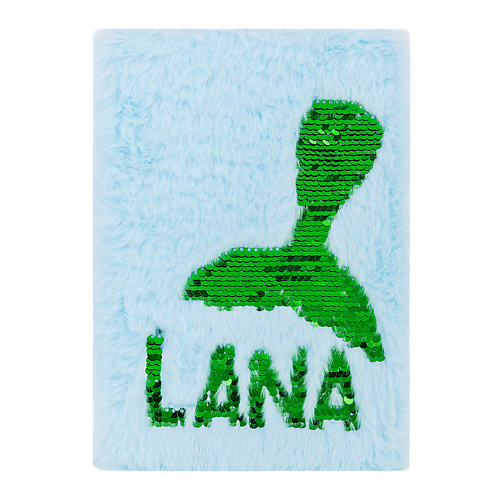 Блокнот MORIKI DORIKI Пушистый блокнот Mermaid Lana FLUFFY NOTEBOOK