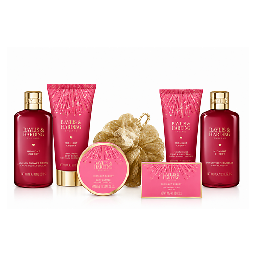BAYLIS&HARDING BAYLIS & HARDING Набор для тела Midnight Cherry Luxury Pamper