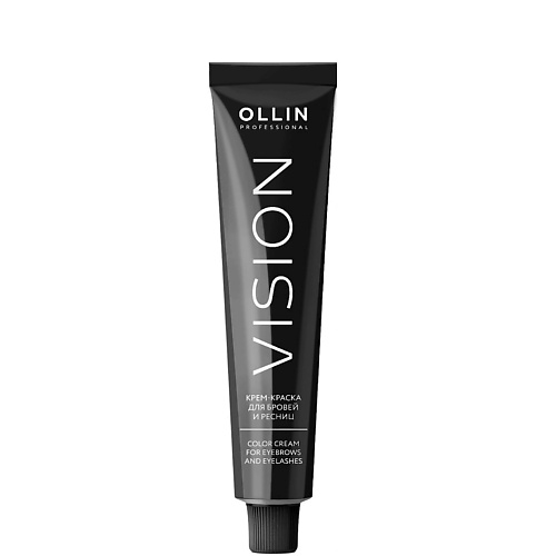 Краска для бровей и ресниц OLLIN PROFESSIONAL Крем-краска для бровей и ресниц VISION
