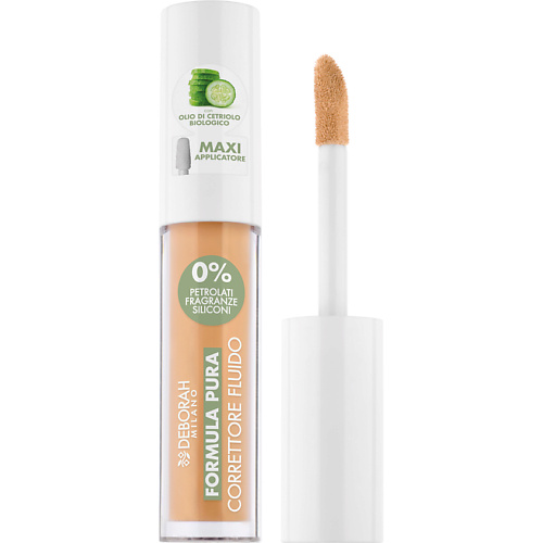 Консилер DEBORAH MILANO Консилер жидкий Formula Pura Fluid Concealer