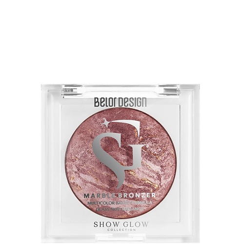 Бронзатор BELOR DESIGN Бронзер мраморный Show Glow