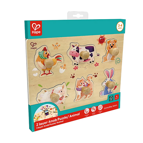 Игрушка HAPE Пазл Ферма
