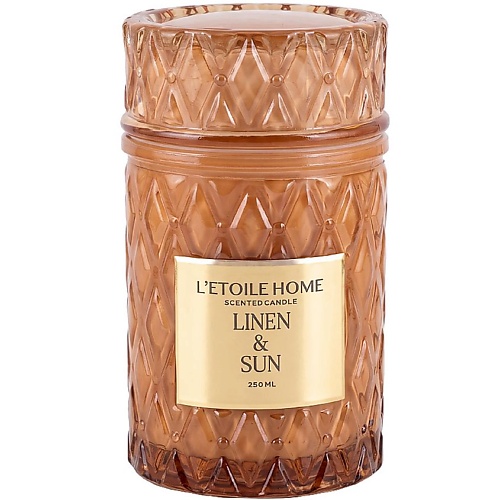 Свеча ароматическая LETOILE HOME Ароматическая свеча Льняное солнце Scented Candle