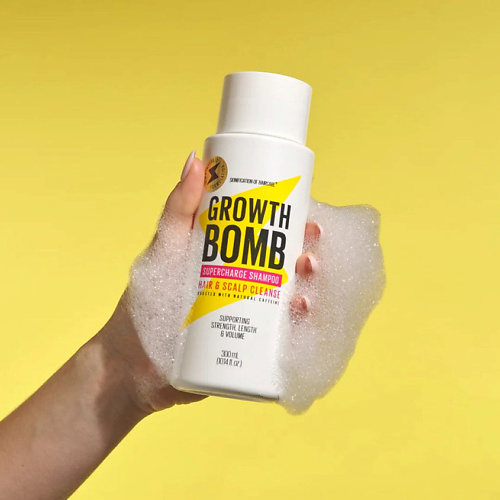 Шампунь для волос GROWTH BOMB Шампунь для волос HAIR GROWTH SHAMPOO 300ML