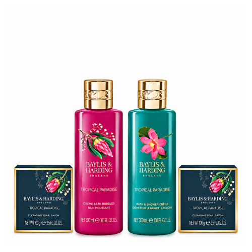 Набор средств для ухода за телом BAYLIS&HARDING BAYLIS & HARDING Набор для тела Tropical Paradise