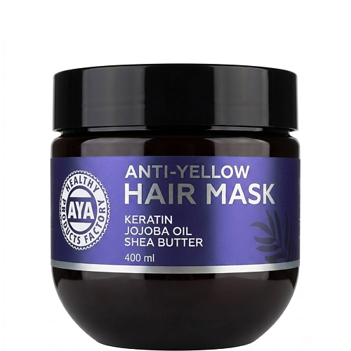 Маска для волос AYA HEALTHY PRODUCTS FACTORY Маска оттеночная для волос фиолетовая