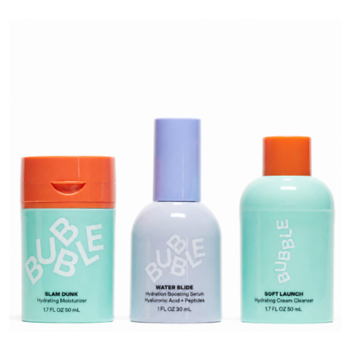 Набор средств для лица BUBBLE SKINCARE Набор для лица увлажняющий Hydro Heroes
