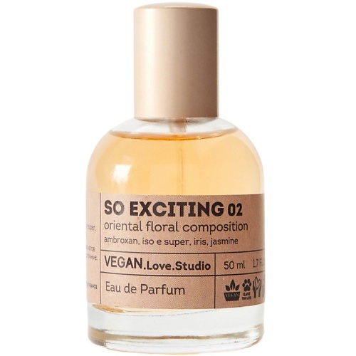 Парфюмерная вода VEGAN.LOVE.STUDIO Парфюмерная вода женская So Exciting 02