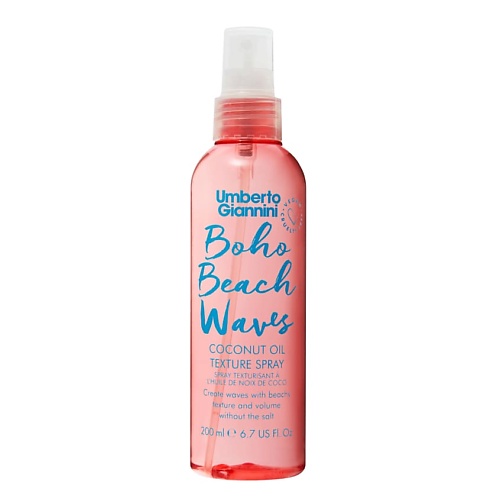 Спрей для ухода за волосами UMBERTO GIANNINI Спрей для ухода за волосами BEACH WAVES BOHO TEXTURE SPRAY 200ML