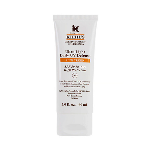 Солнцезащитный крем для лица KIEHL'S Солнцезащитный крем Ultra Light Daily UV Defense SPF 50