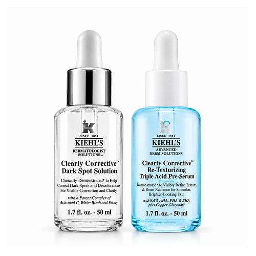 Набор средств для лица KIEHL'S Набор сывороток для лица Clearly Corrective