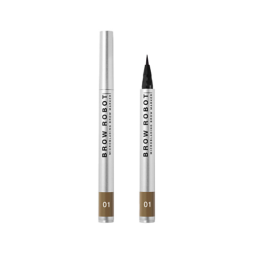 Подводка для бровей INFLUENCE BEAUTY Маркер для бровей BROW ROBOT BROW MARKER
