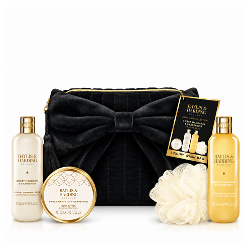 Набор средств для ухода за телом BAYLIS&HARDING BAYLIS & HARDING Подарочный набор Sweet Mandarin & Grapefruit Velvet Bag
