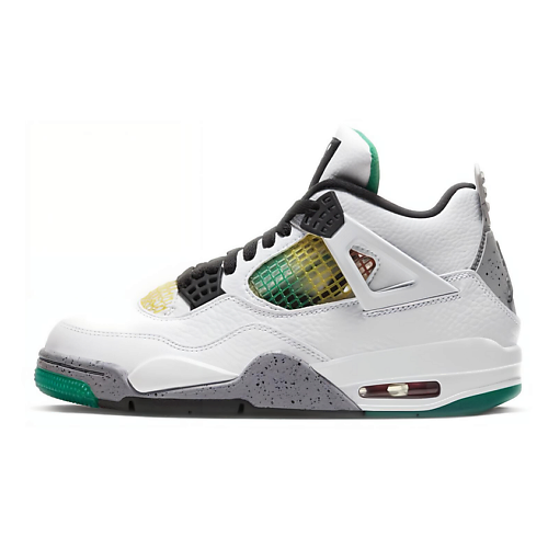 Кроссовки NIKE Кроссовки для женщин 4 Retro Lucid Green Rasta