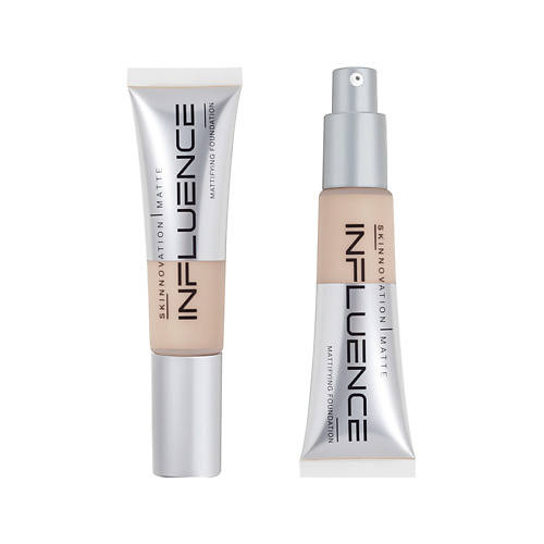 Тональное средство INFLUENCE BEAUTY Основа тональная для лица SKINNOVATION MATTE матирующая