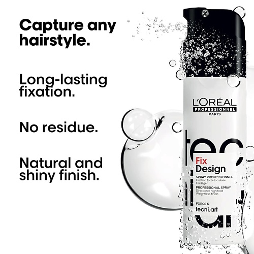 Спрей для ухода за волосами L'OREAL PROFESSIONNEL Спрей для ухода за волосами LP TNA19 FIX DESIGN 200ML