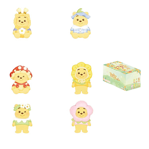 Развивающая игрушка MINISO Набор-сюрприз Winnie The Pooh Heartfelt Garden Collection