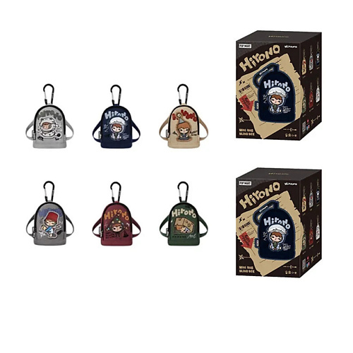 Развивающая игрушка POP MART Брелок Hirono Echo Collection Small Bag Trendy Fashion