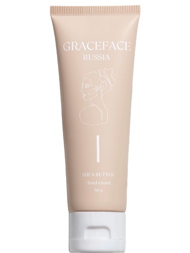 Крем для рук GRACE FACE Увлажняющий крем для рук и тела с маслом ши, питательный от сухости