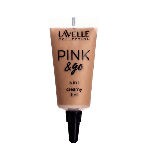 Тинт для лица LAVELLE COLLECTION Кремовый тинт для щек, губ и глаз PINK & GO 3in1